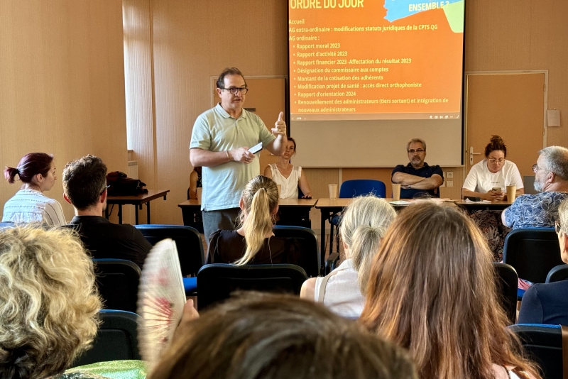 Retour sur l'Assemblée Générale de la CPTS du 25/06/24